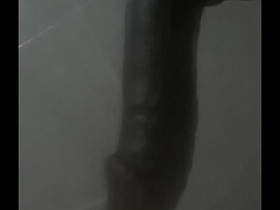Big 12inch Cock in Shower