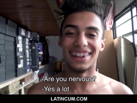 Straight Amateur Latino Twink With Braces Paid To Fuck And Suck Gay Stranger POV
