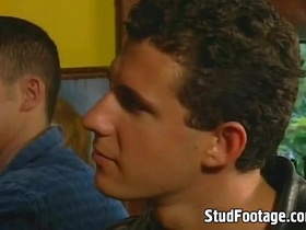 2 bikers love fucking hard in bar