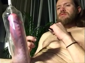 Pumping big cock
